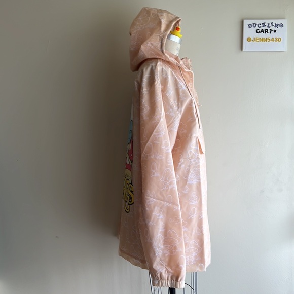 NWT🥼  Smurfs Hooded Anorak / Windbreaker Jacket SZ-M - Picture 3 of 16